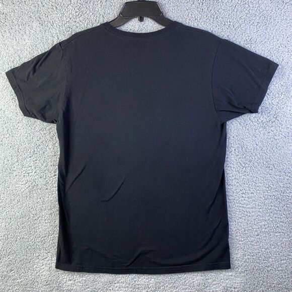 Billabong T-Shirt Men's Medium Black Crew Neck Short Sleeve Casual Graphic - Picture 2 of 9
